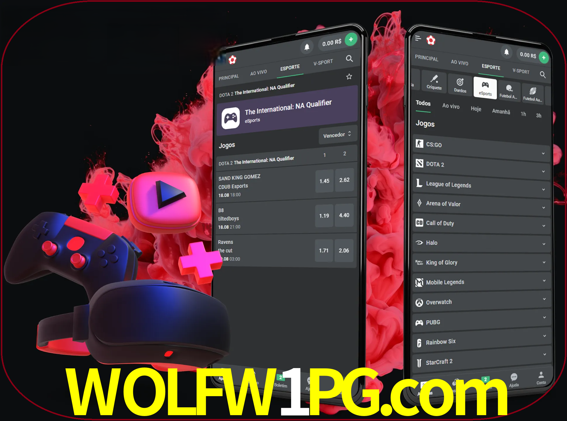 Para ter a aplicação móvel wolfw1pg no seu smartphone, basta descarregar o ficheiro apk e seguir as instruções.
