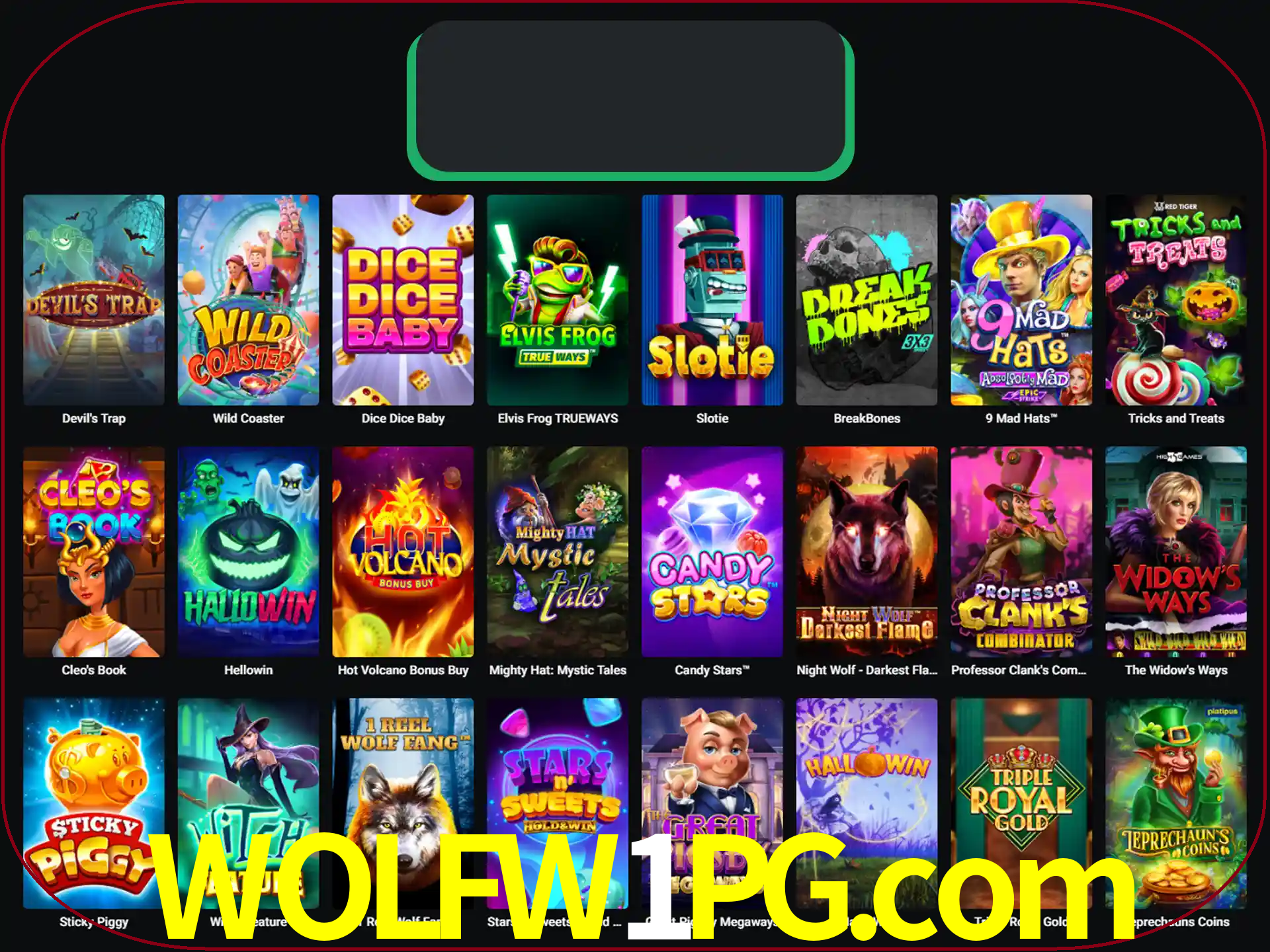 Procure por seus amados jogos de slot.