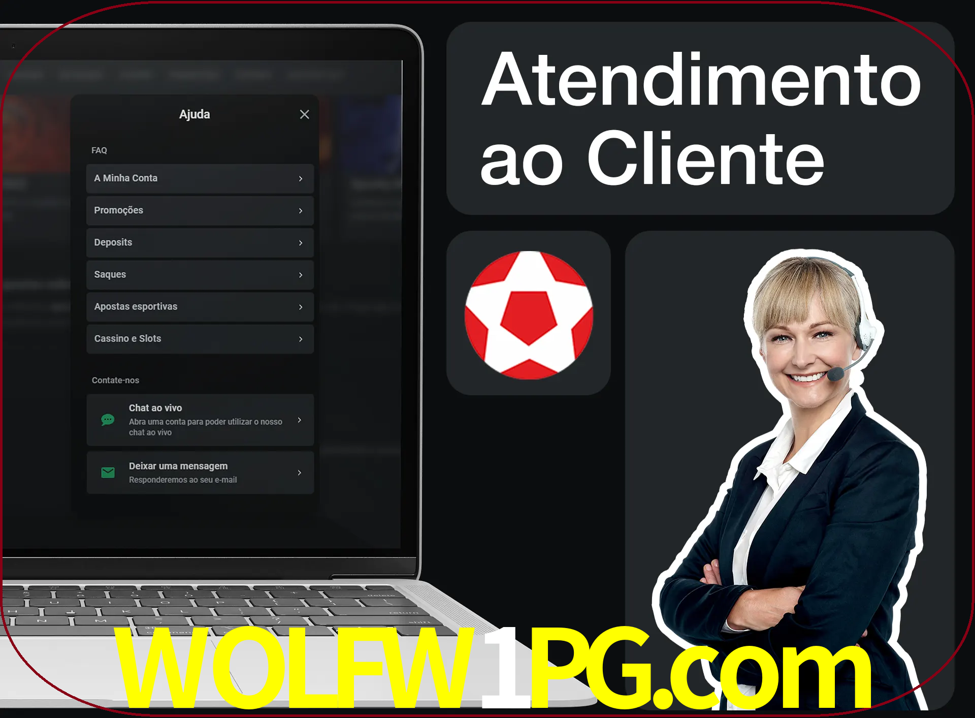 Você pode pedir nosso apoio para ajudar.