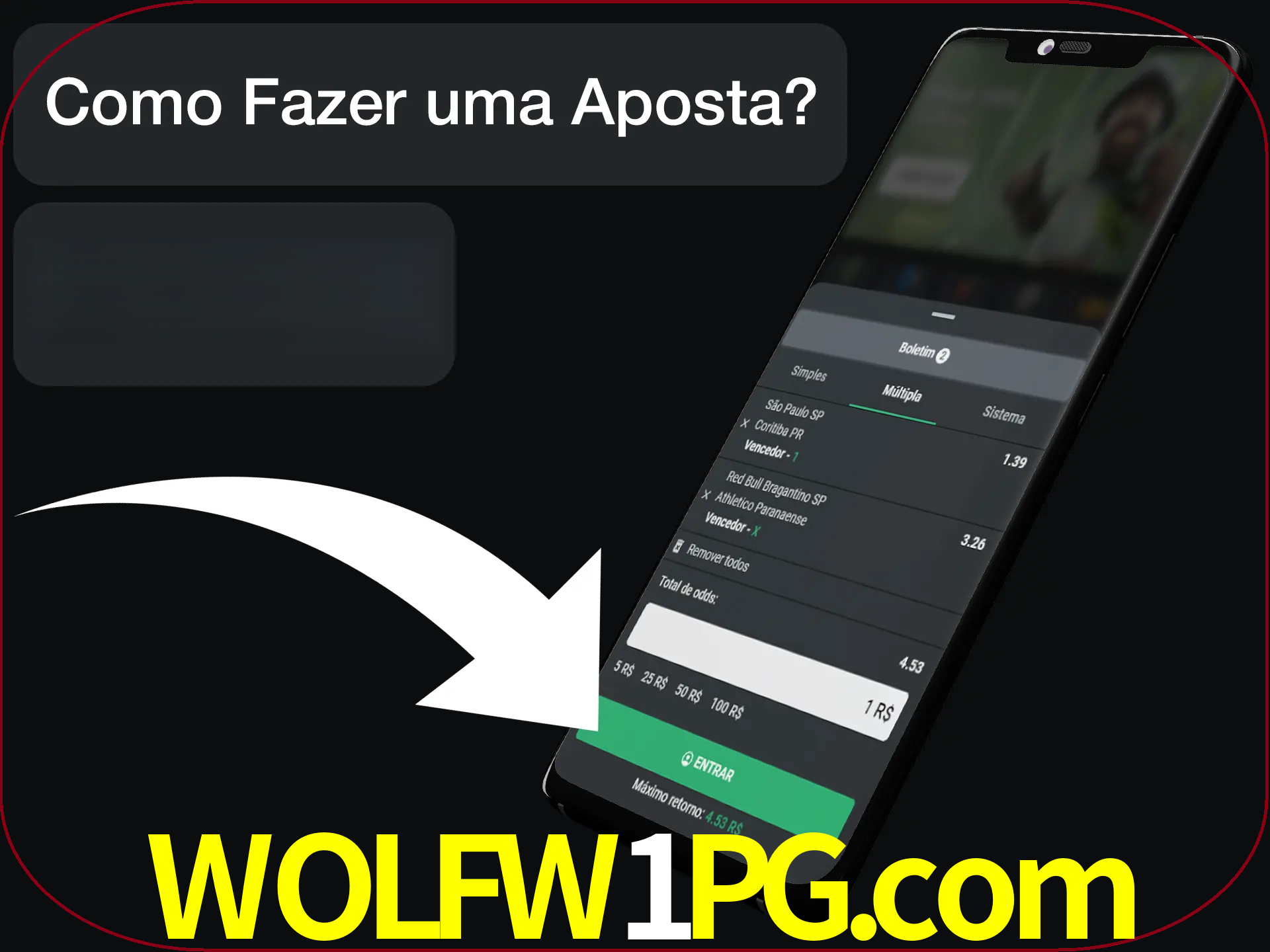 Preencha sua aposta e aguarde o resultado.