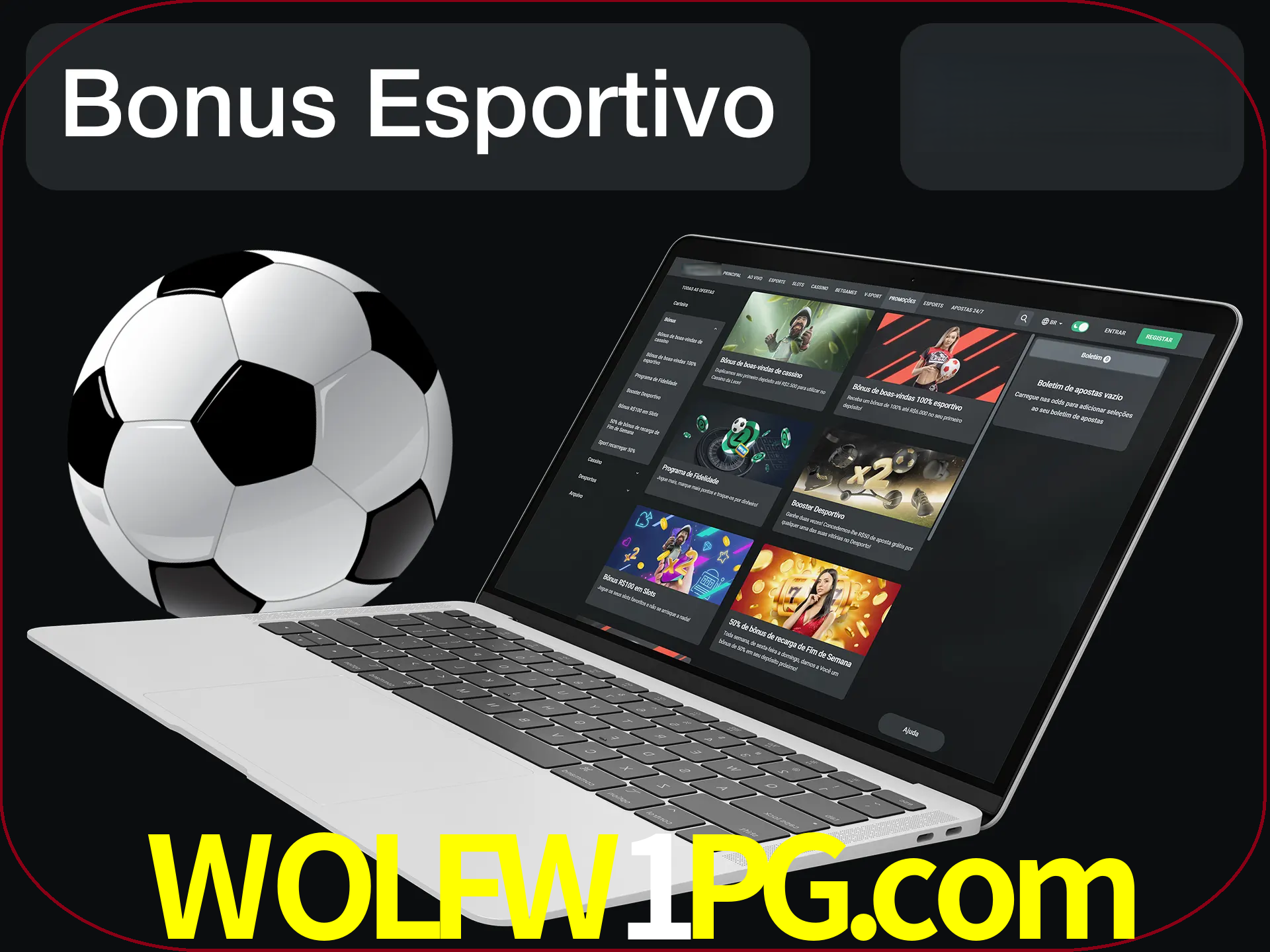 Antes de começar a apostar, use o bônus esportivo.